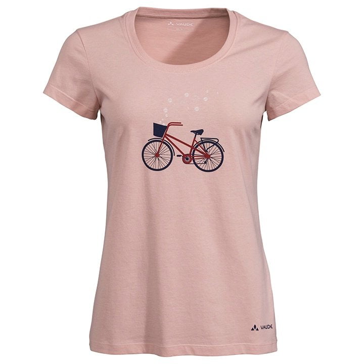 VAUDE Dames-T-shirt Cyclist V, Maat 36, Mountainbike shirt, MTB kleding