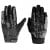 langevingerhandschoenen Minaya zwart-grijs