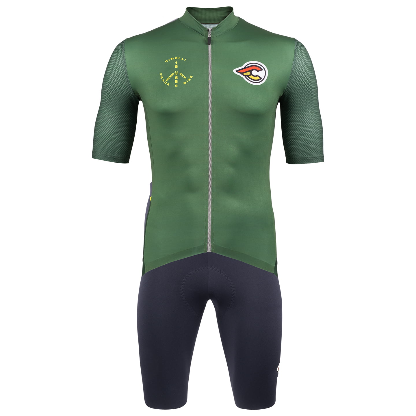 CINELLI Tempo Mesh Set (fietsshirt + fietsbroek) set (2 artikelen), voor heren