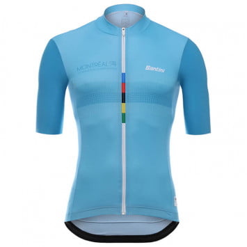 Maillot mangas cortas UCI GRAN CAMPEÓN Montreal 1974 SANTINI Maillot mangas cortas UCI GRAN CAMPEÓN Montreal 1974