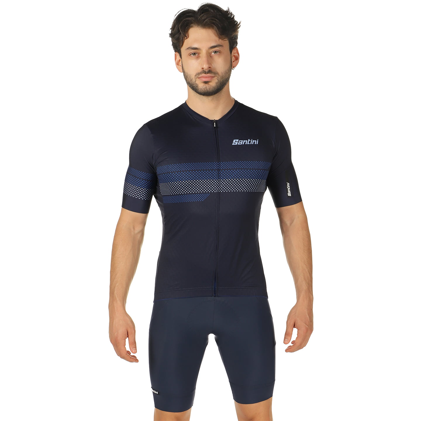 SANTINI Idea Set (fietsshirt + fietsbroek) set (2 artikelen), voor heren