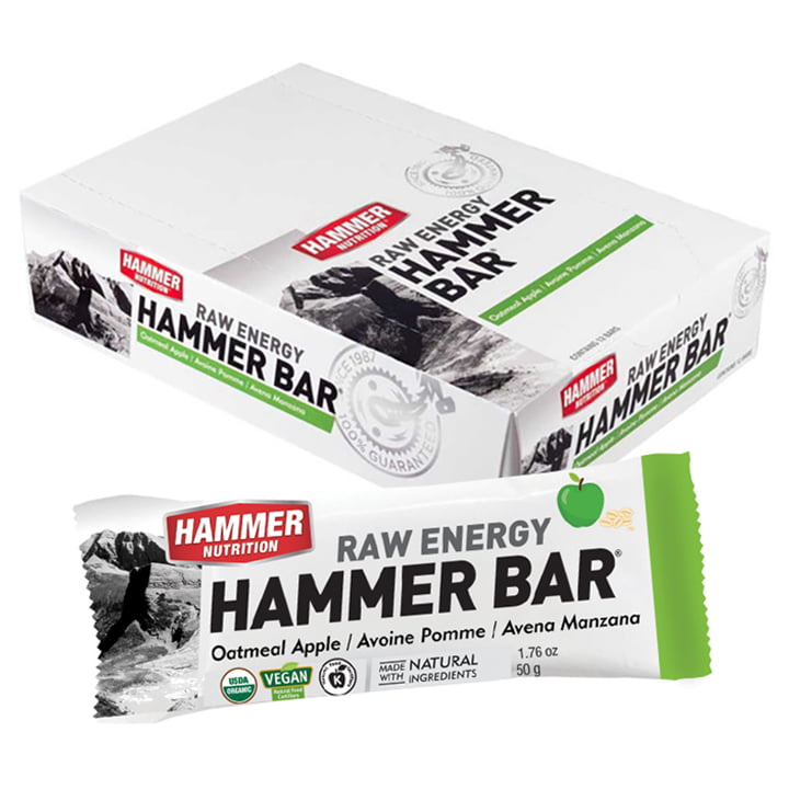 HAMMER NUTRITION EnergieVegan Oatmeal-Apple 12 repen/doos reep, Energierepen,