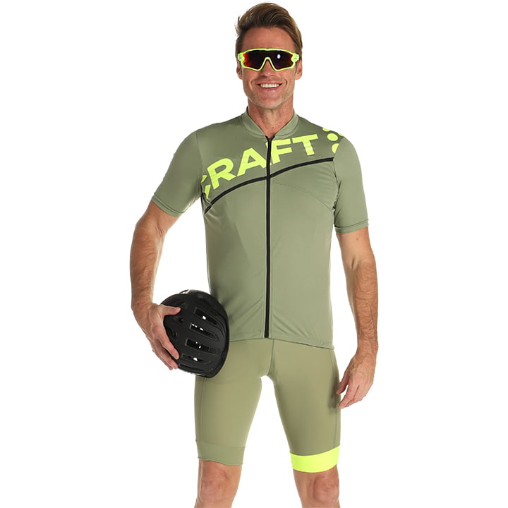 CRAFT Endurance Logo Set (fietsshirt + fietsbroek) set (2 artikelen), voor heren