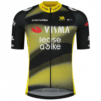 YELLOWB  TEAM VISMA LEASE A BIKE Kindertrikot TDF-Edition 2025