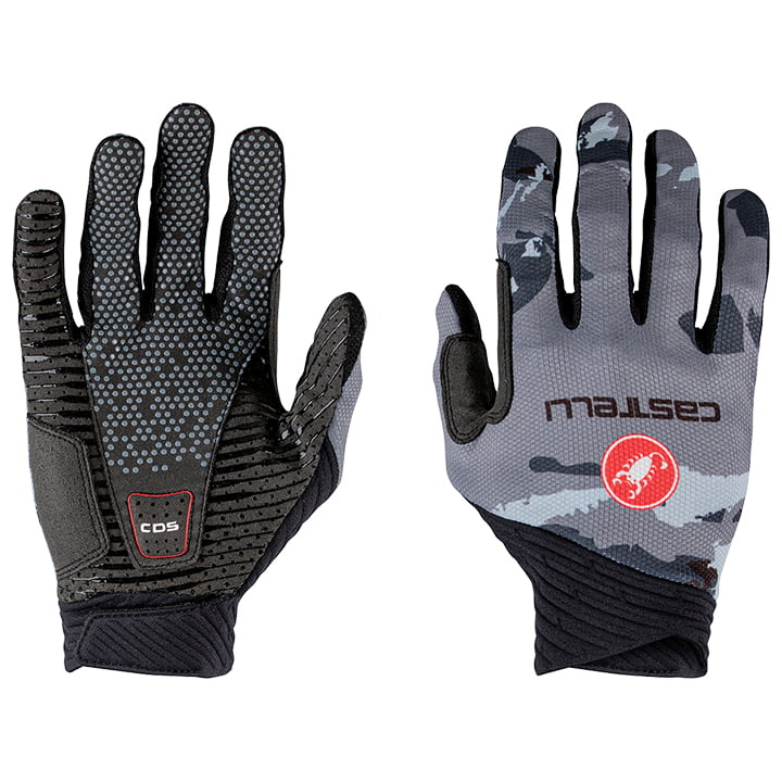 CASTELLI CW 6.1 Unlimited Full Finger Gloves Cycling Gloves, for men, size M, Cycling gloves, Cycling gear