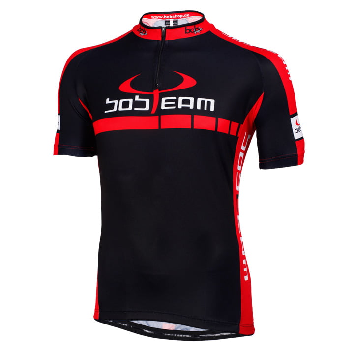 Cycle shirt, BOBTEAM Short Sleeve Jersey Colors, for men, size 4XL, Cycling clothes