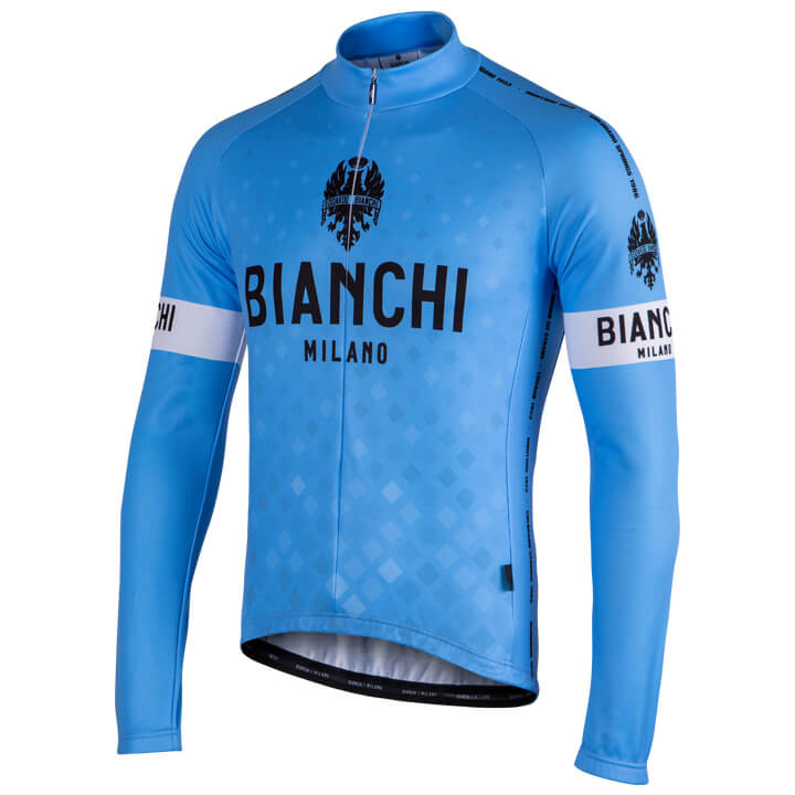 BIANCHI Shirt met lange mouwen Storia blauw