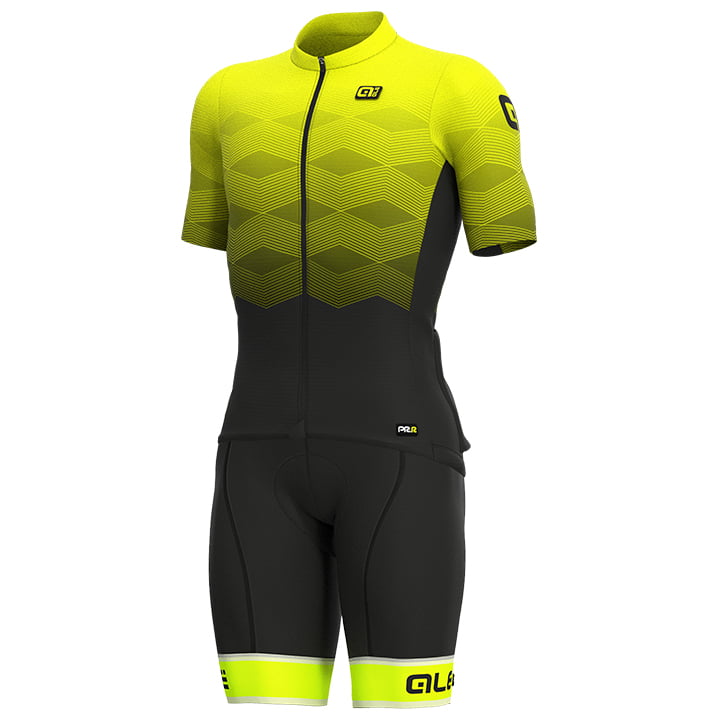 ALÉ Magnitude Set (fietsshirt + fietsbroek) set (2 artikelen), voor heren