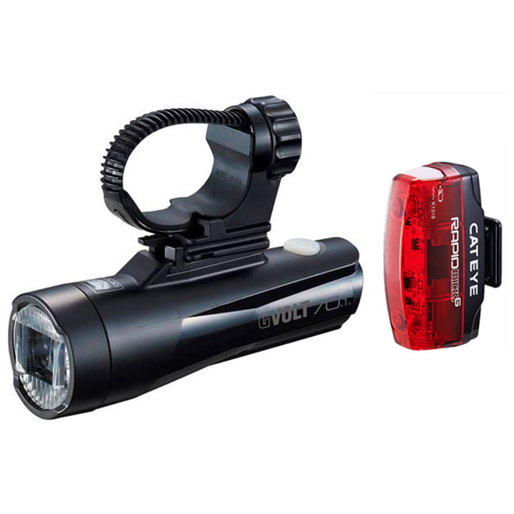 CATEYE Verlichtingsset GVolt70.1 + Micro G, Fietslamp, Fietsverlichting