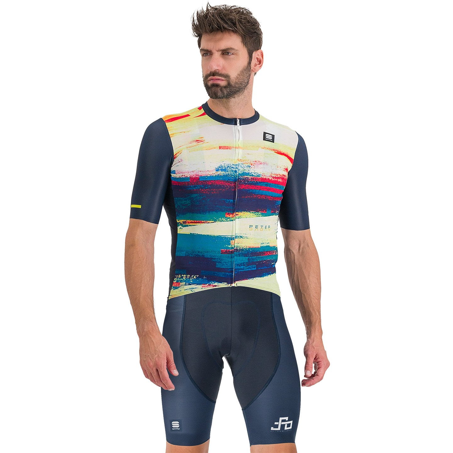 PETER SAGAN 2022 Set (cycling jersey + cycling shorts) Set (2 pieces), for men, Cycling clothing