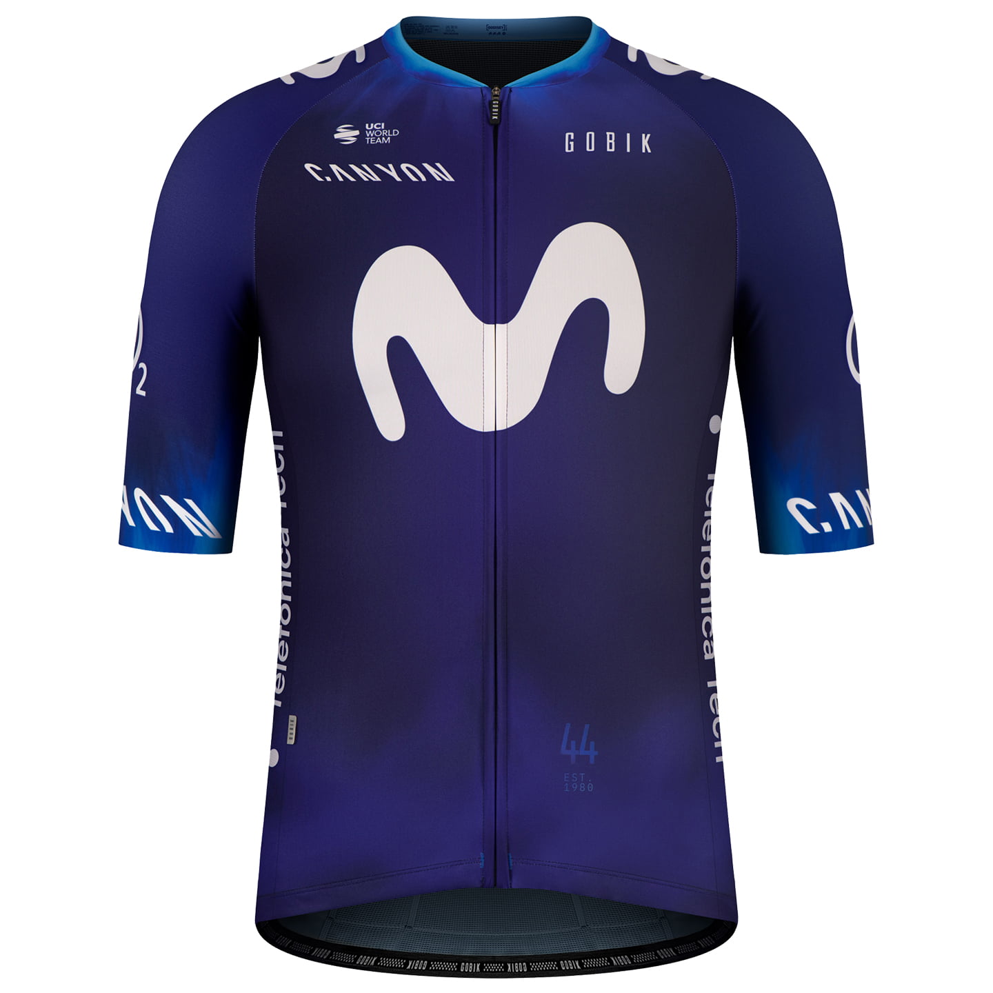 MOVISTAR TEAM 2023 Short Sleeve Jersey, for men, size 2XL, Cycle shirt, Bike gear