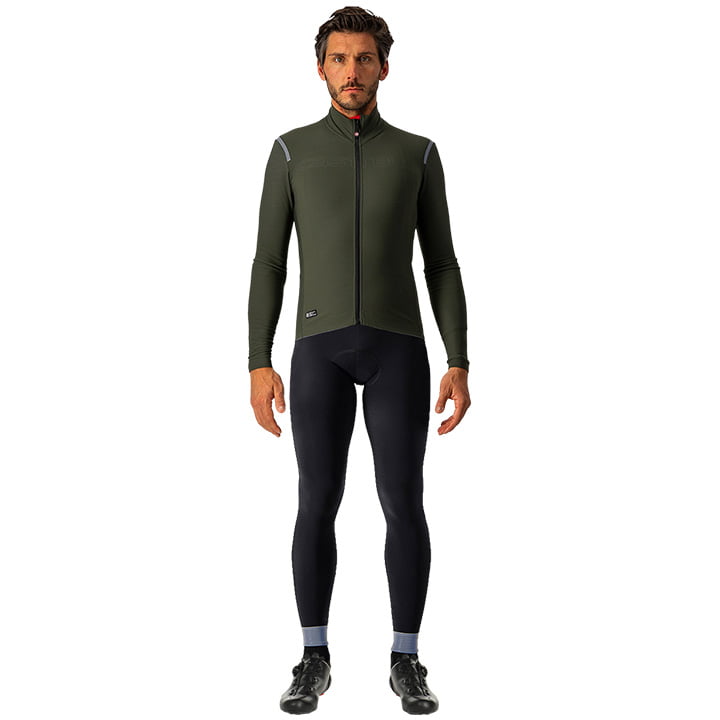 CASTELLI Tutto Nano RoS Set (winter fietsjack + lange koersbroek) set (2 artikel