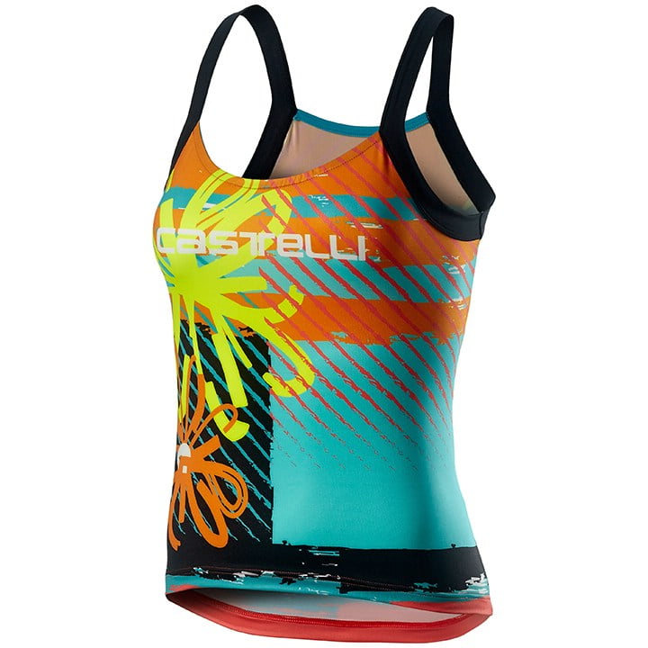 CASTELLI Damesfietstop UPF 0 damestop, Maat L, Fietsshirt, Fietskleding