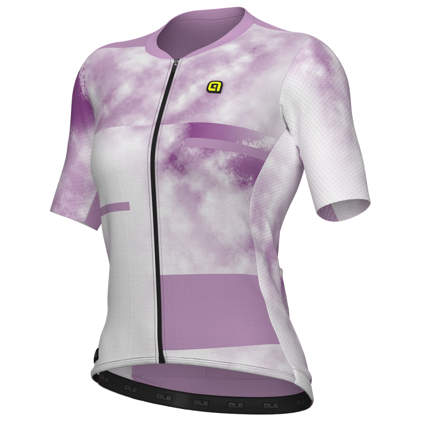 ALÉ met korte mouwen Atmosfera damesfietsshirt, Maat L, Fietsshirt, Fietskleding