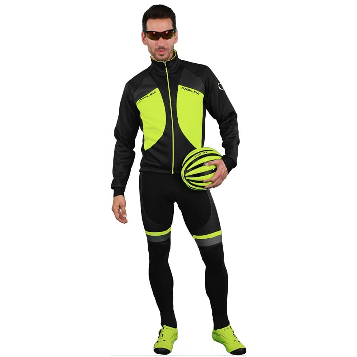 NALINI Tonco Set (winter fietsjack + lange koersbroek) set (2 artikelen), voor h