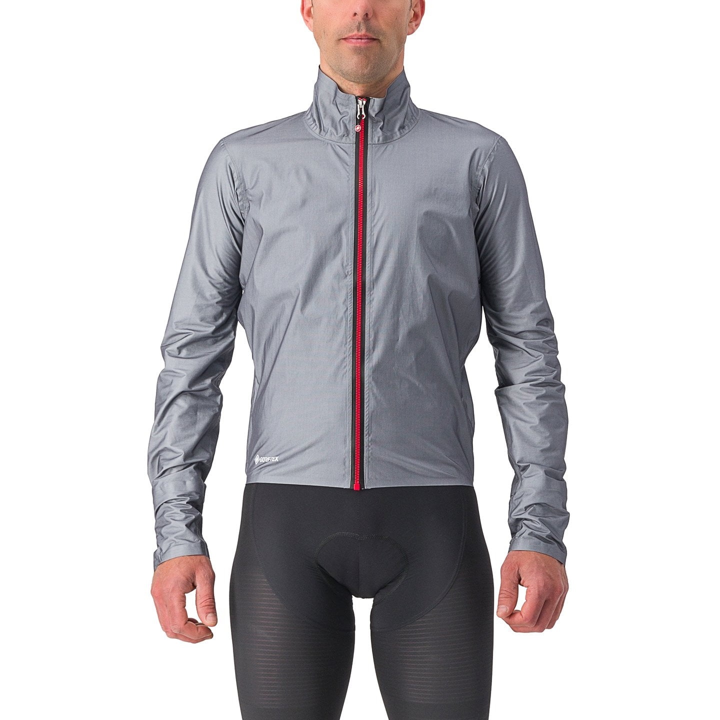 CASTELLI Tempesta Light rain jacket Waterproof Jacket, for men, size M, Bike jacket, Cycling clothing