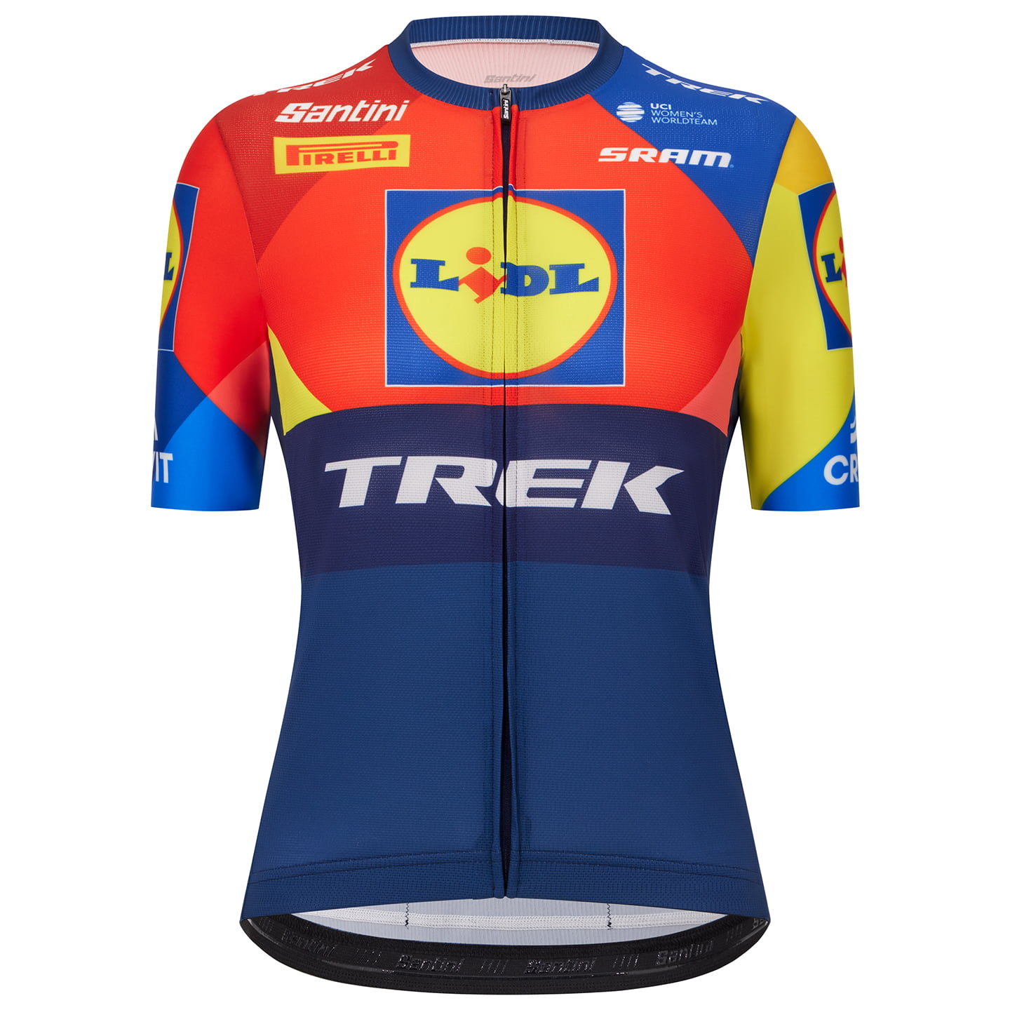 LIDL-TREK Damesshirt 2025 damesfietsshirt, Maat L