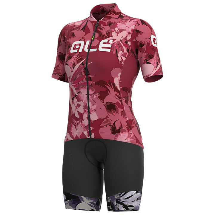 ALE Bouquet Women’s Set (cycling jersey + cycling shorts) Women’s Set (2 pieces), Cycling clothing