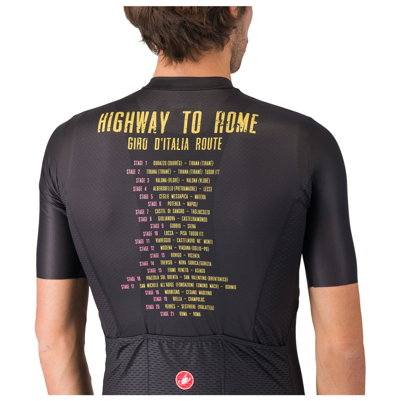 GIRO D'ITALIA Short Sleeve Jersey Highway to Rome 2025