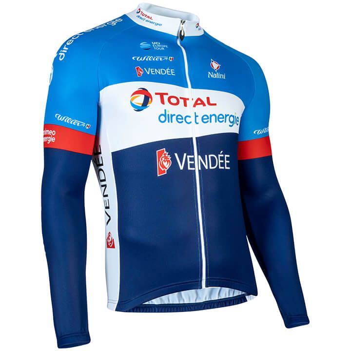 TEAM TOTAL DIRECT ENERGIE Fietsshirt met lange mouwen 2019 fietsshirt met lange