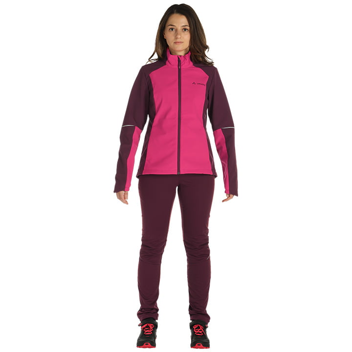 VAUDE Wintry IV Dames set (winter fietsjack + lange koersbroek) dames set (2 art
