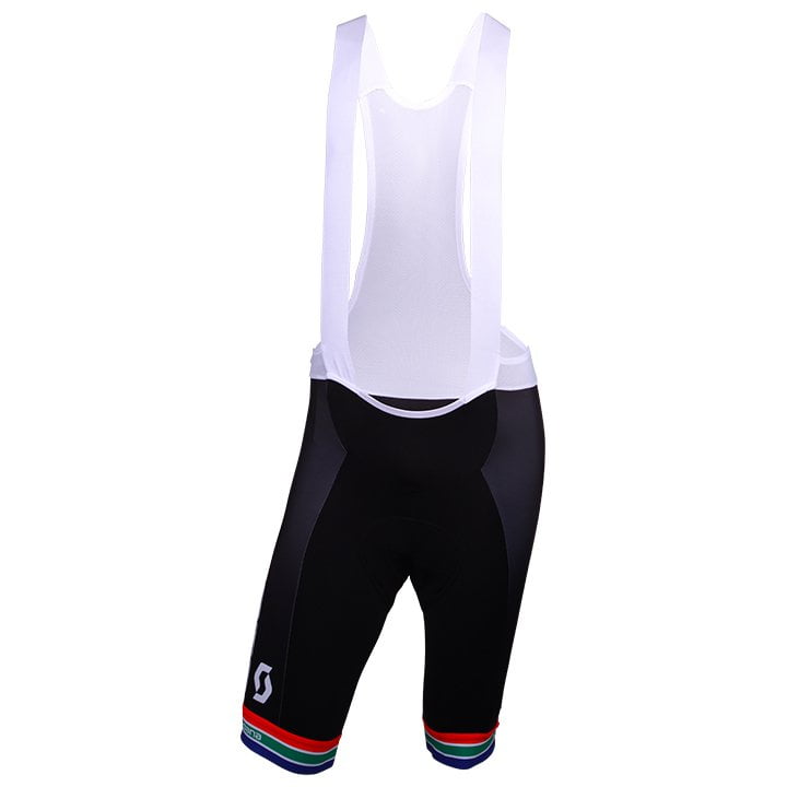 MITCHELTON-SCOTT South African Champion 2018 Bib Shorts, for men, size S, Cycle shorts, Cycling clothing