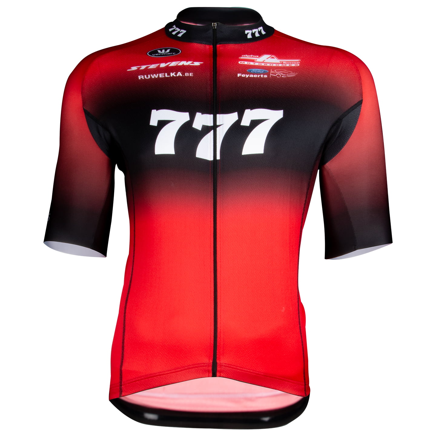 TEAM 777 2024 fietsshirt met korte mouwen, voor heren, Maat L, Wielershirt,