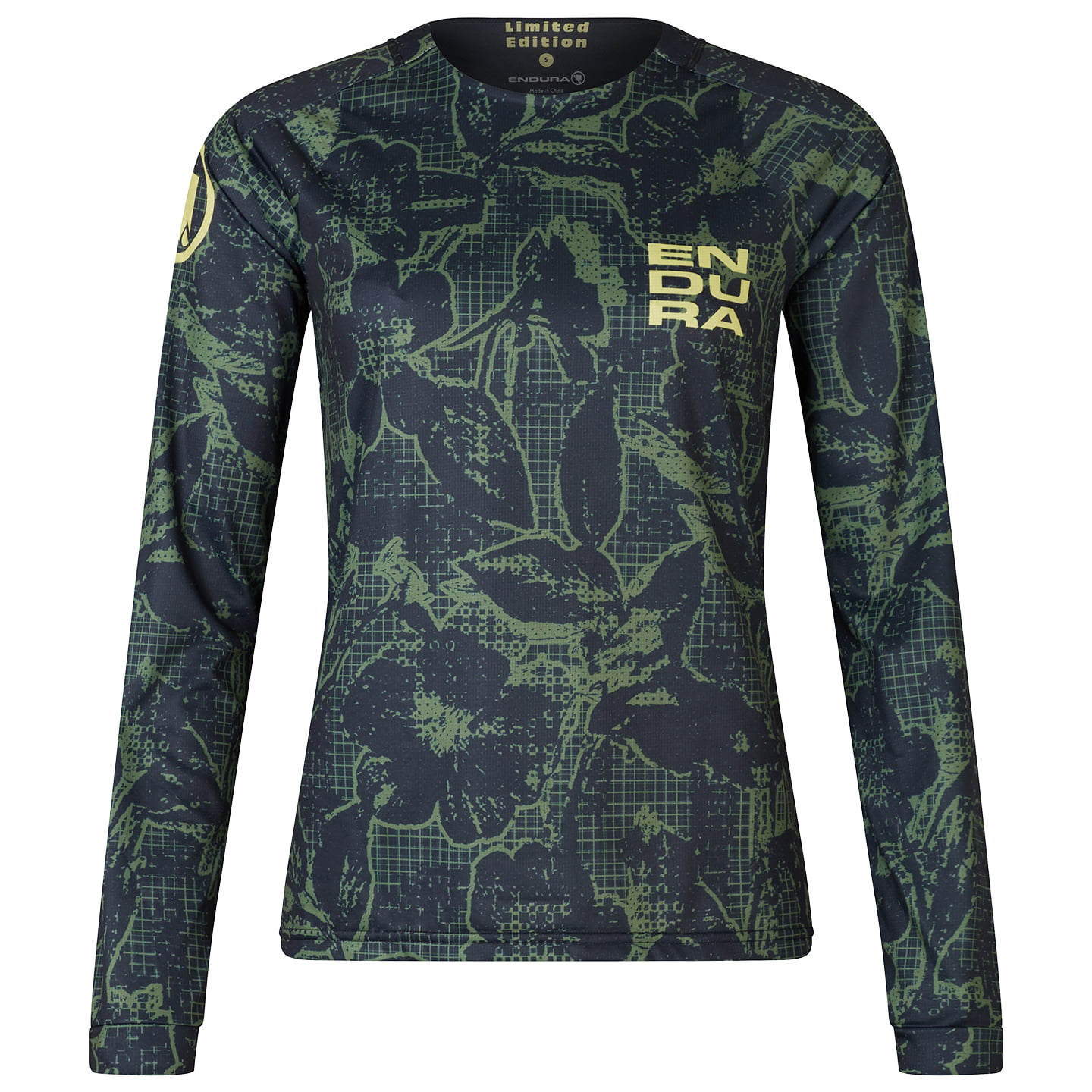 Photo Bikeshirt manches longues femme Floral LTD Printed