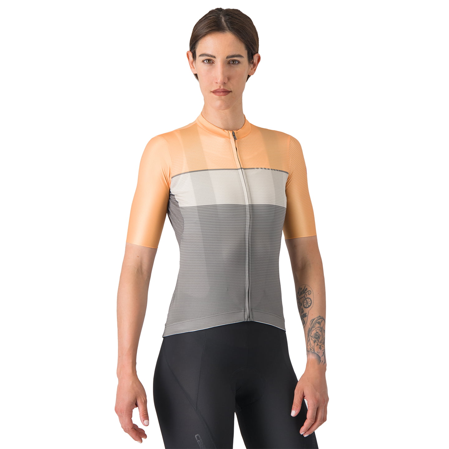 CASTELLI Elegante damesfietsshirt, Maat L, Fietsshirt, Fietskleding