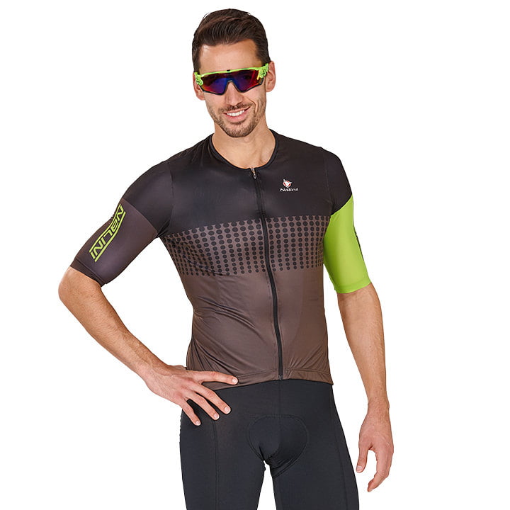 NALINI PRO Velodromo Short Sleeve Jersey Short Sleeve Jersey, for men, size S, Cycling jersey, Cycling clothing