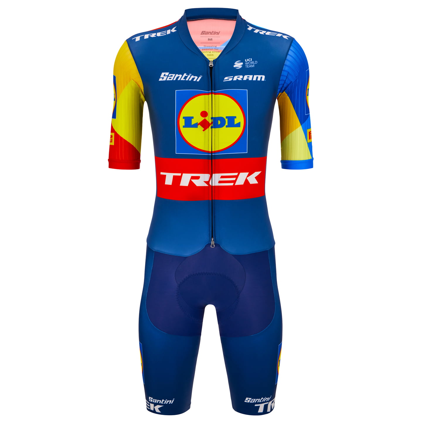 LIDL-TREK 2024 Race Bodysuit, for men, size L, Cycling body, Cycle gear