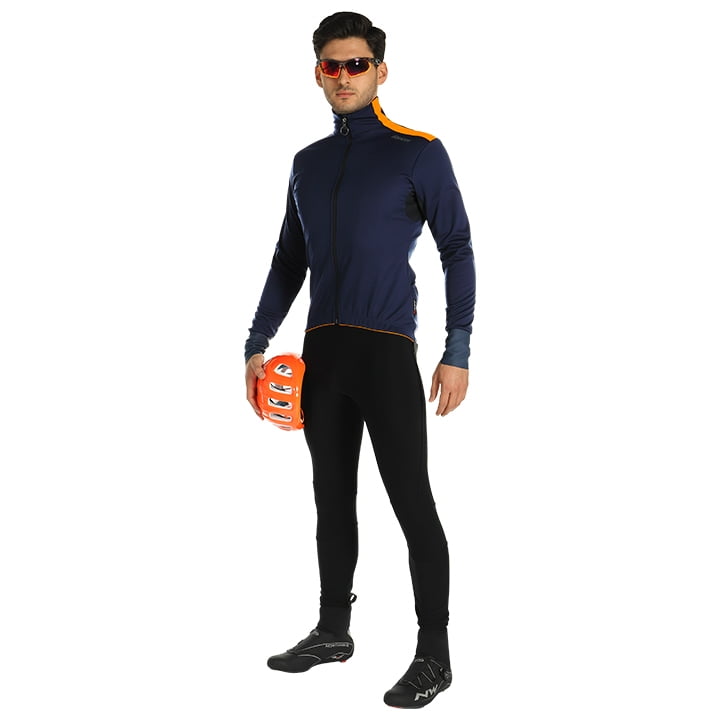 SANTINI Vega Xtreme Set (winter fietsjack + lange koersbroek) set (2 artikelen),