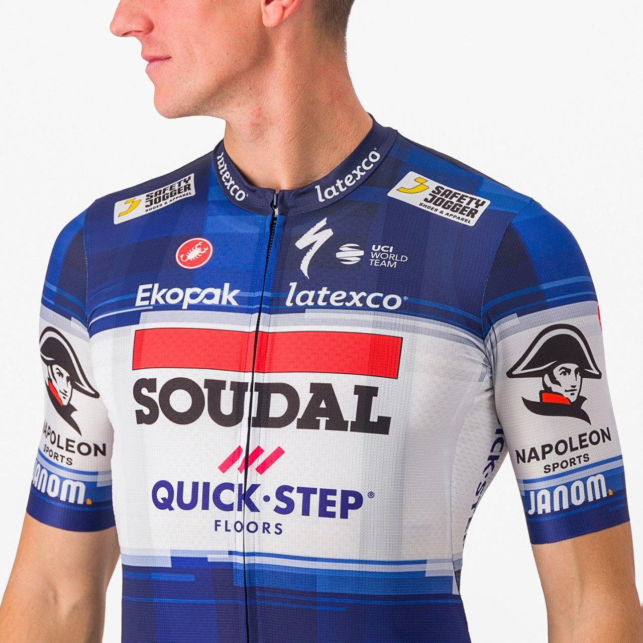 SOUDAL QUICK-STEP Short Sleeve Jersey 2023