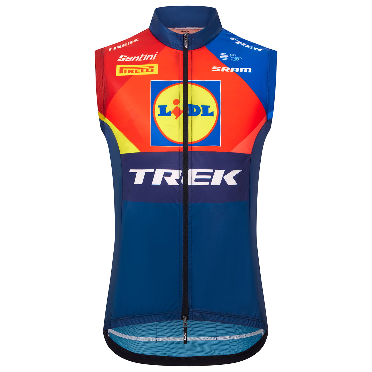LIDL-TREK Windvest 2025 windvest, voor heren, Maat 2XL, Wielrenvest,