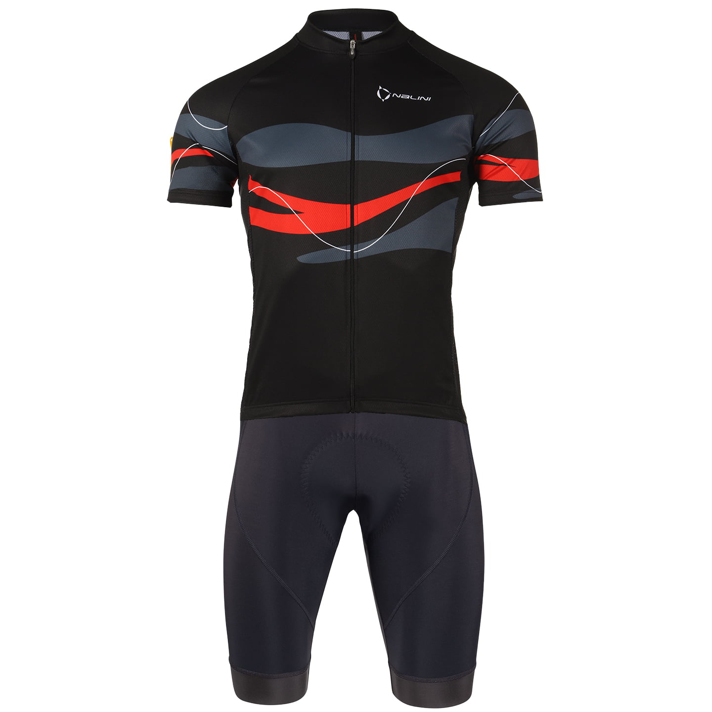 NALINI Pista Set (fietsshirt + fietsbroek) set (2 artikelen), voor heren