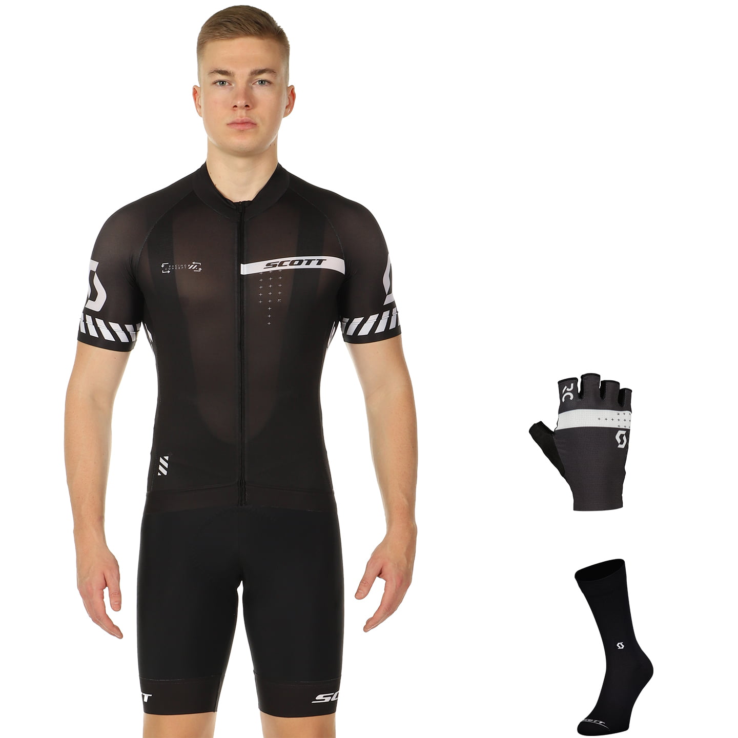 SCOTT RC pro Maxi-Set (4 stukken), voor heren, Wielerkleding