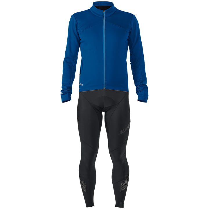 MAVIC Nordet Set (winter jacket + cycling tights), for men