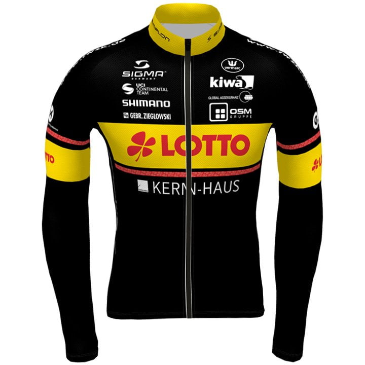 TEAM LOTTO - KERNHAUS 2021 Long Sleeve Jersey, for men, size S, Cycling jersey, Cycling clothing