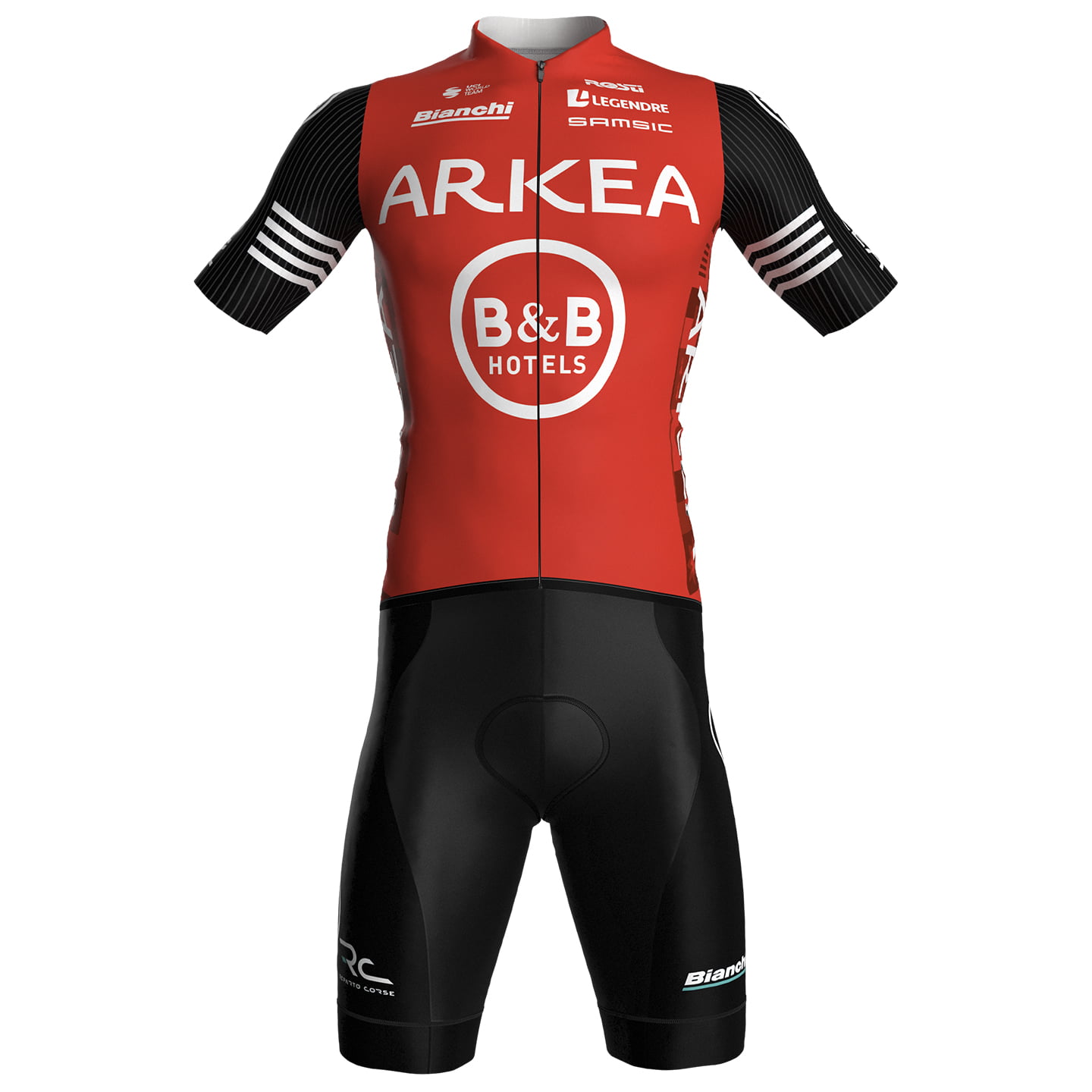 ARKEA - B&B HOTELS Race 2025 Set (fietsshirt + fietsbroek) set (2 artikelen),