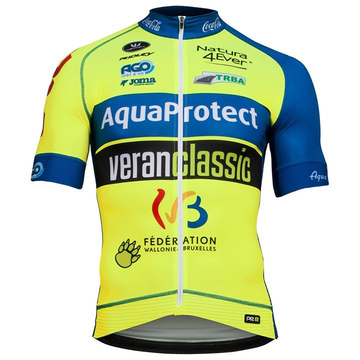 WB AQUA PROTECT VERANCLASSIC PRR 2018 Short Sleeve Jersey Short Sleeve Jersey, for men, size 2XL, Cycle shirt, Bike gear