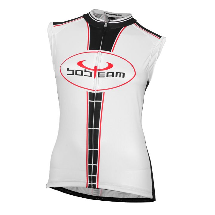 Cycling jersey, BOBTEAM Infinity Women’s Sleeveless Jersey, size L, Cycling clothing