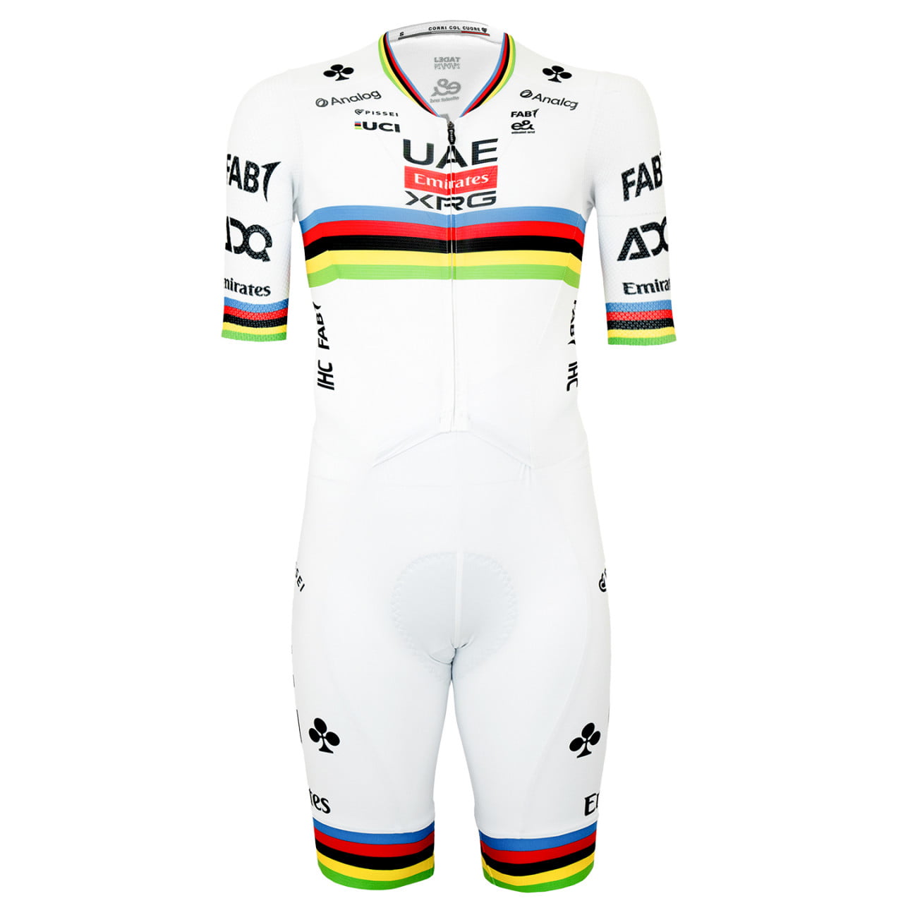 UAE TEAM EMIRATESXRG Racebody Weltmeister 2025 bunt weiß
