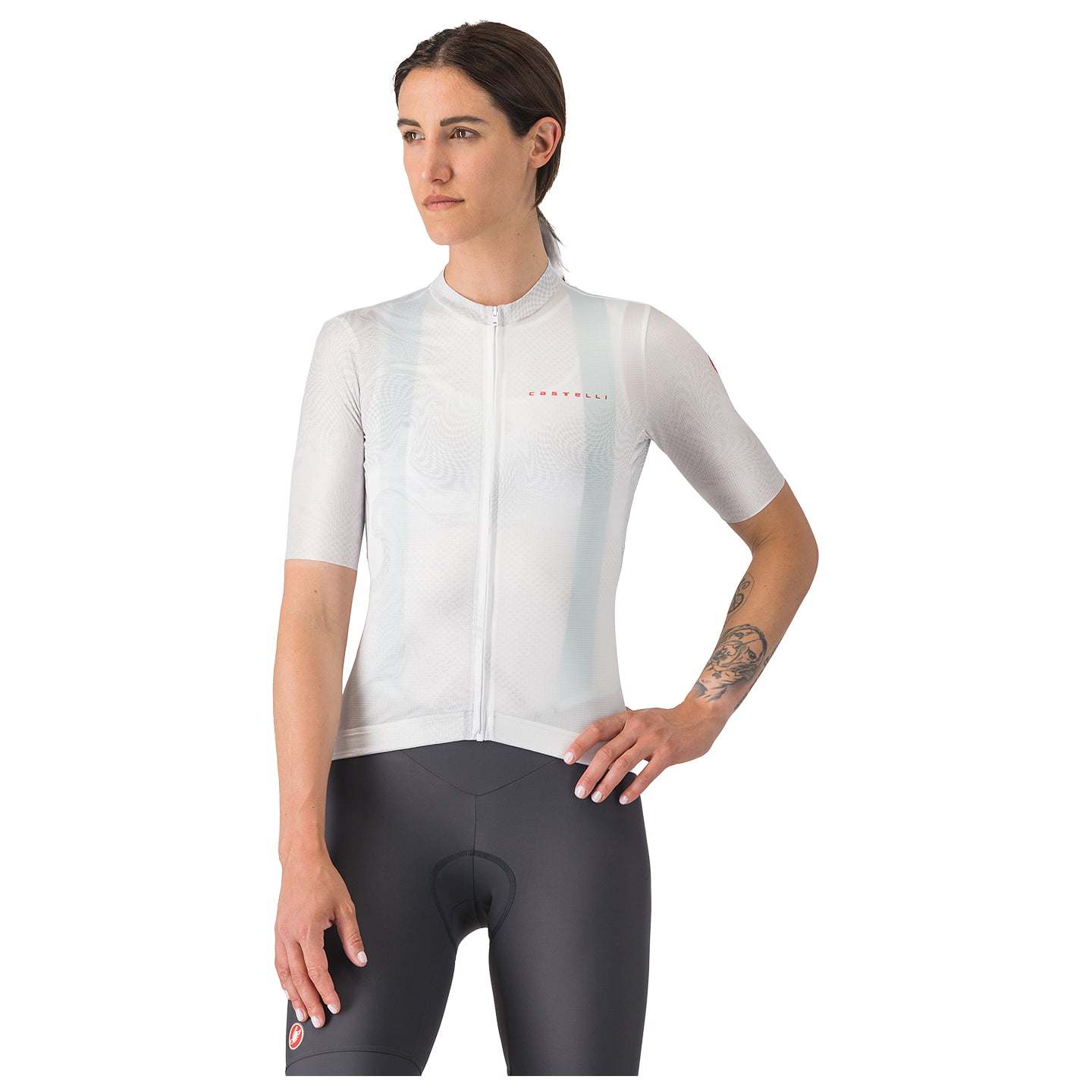 CASTELLI Fantasia damesfietsshirt, Maat L, Fietsshirt, Fietskleding