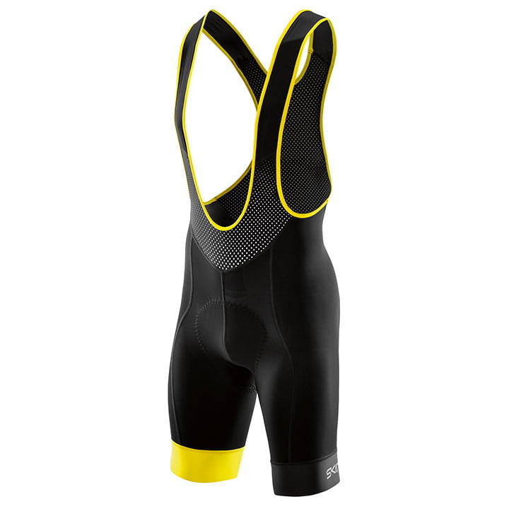 SKINS korte broek met bretels DNAmic korte koersbroek, voor heren, Maat 2XL, Fie