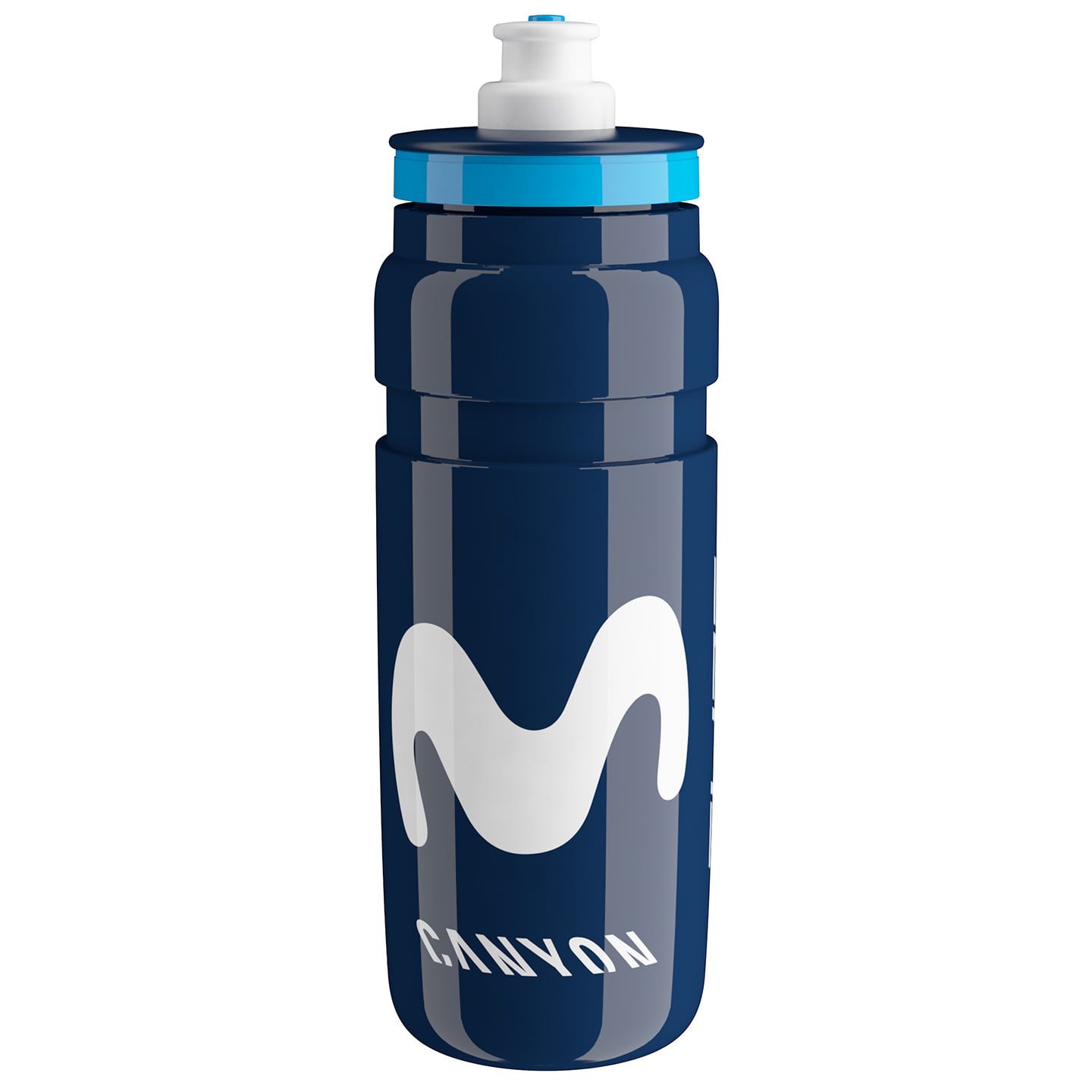 ELITE Fly Teams 2023 Movistar 750 ml Water Bottle, for men, Bike bottle, Cycling clothing