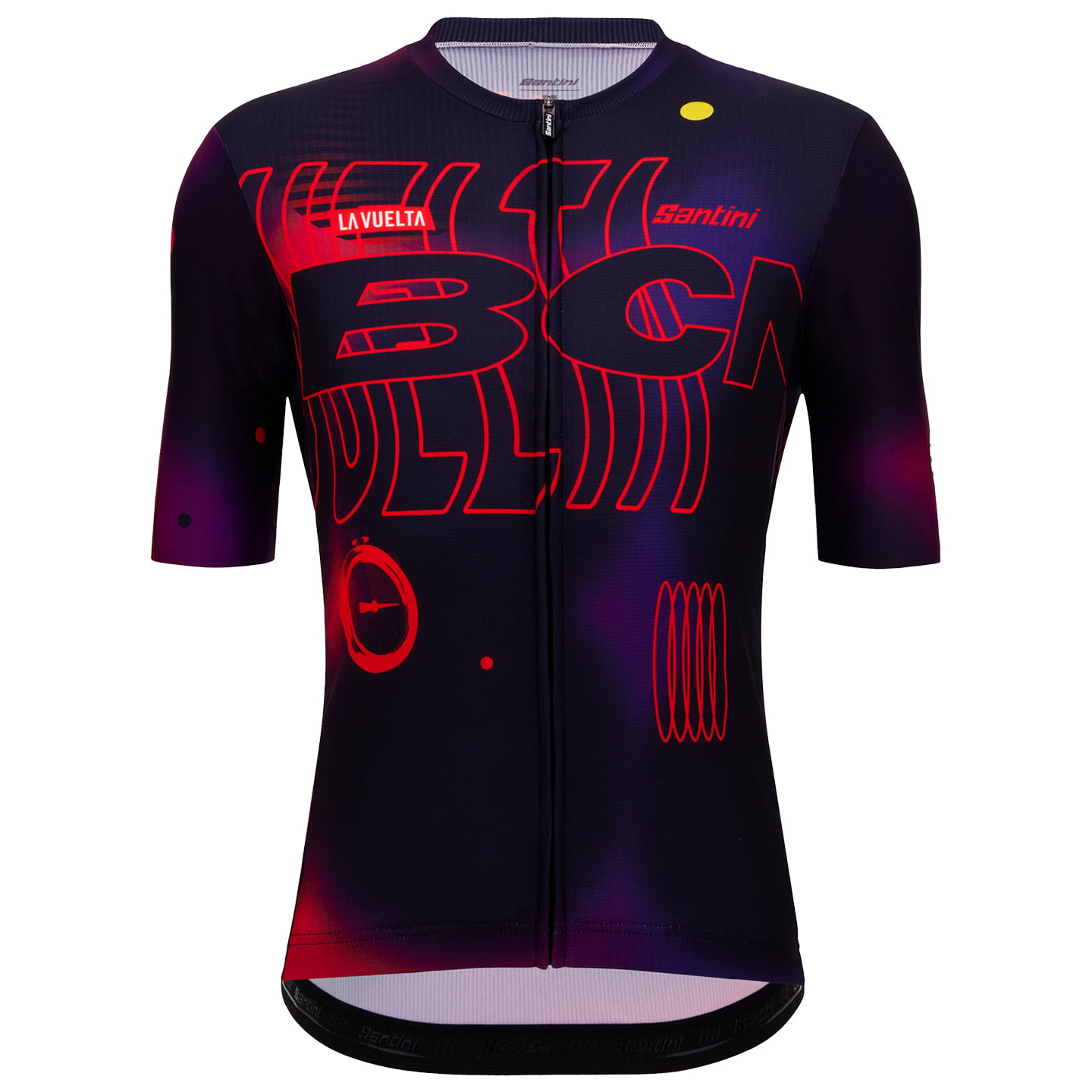 LA VUELTA Barcelona 2023 Short Sleeve Jersey, for men, size M, Cycle jersey, Cycling clothing