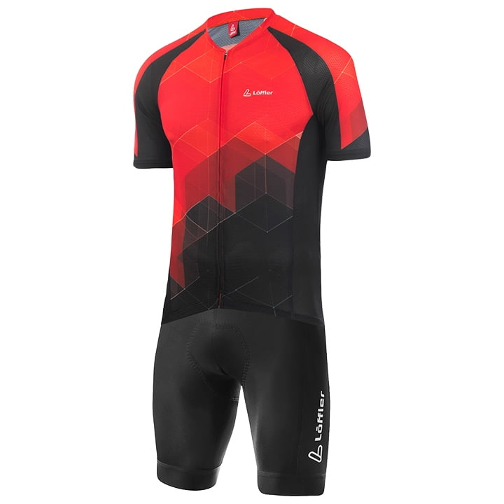 LÖFFLER Aero Set (fietsshirt + fietsbroek) set (2 artikelen), voor heren
