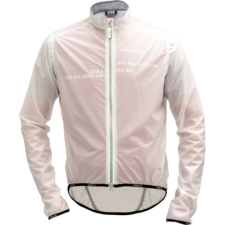 PRO-X Waterproof Jacket Trient transparent, for men, size 2XL, Cycle jacket, Cycling clothing