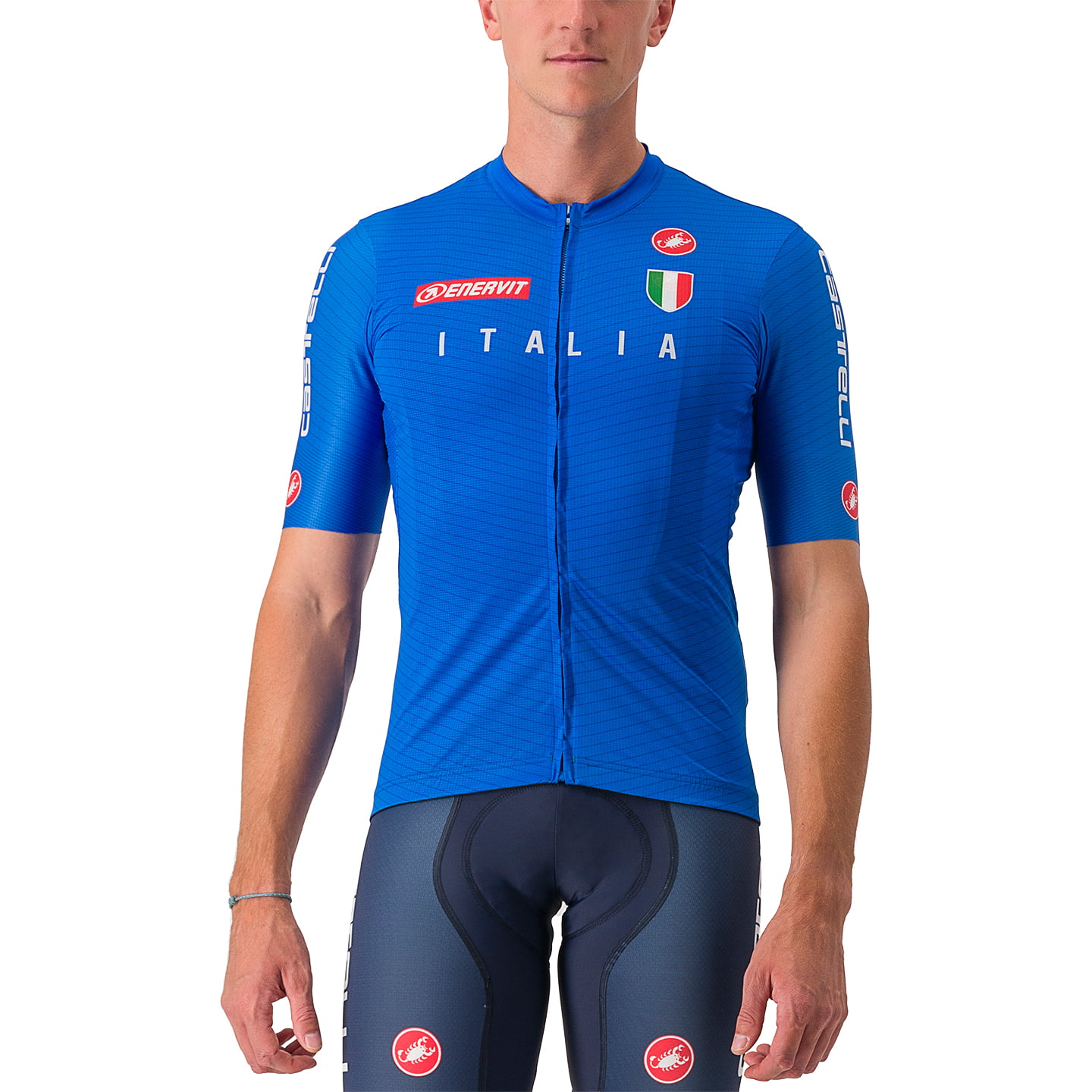 ITALIAN NATIONAL TEAM 2024 Short Sleeve Jersey, for men, size S, Cycling jersey, Cycling clothing