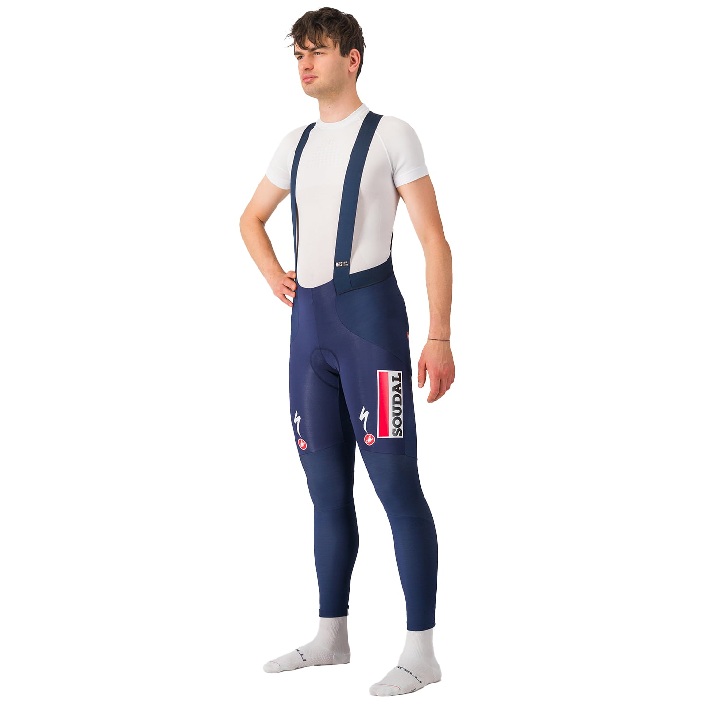 SOUDAL-QUICK-STEP Lange koersbroek 2025 lange koersbroek, voor heren, Maat 2XL,